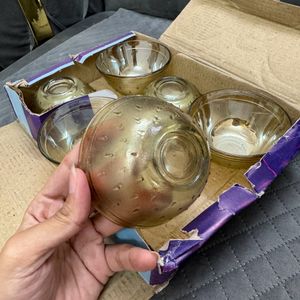 6 pcs glass bowl set