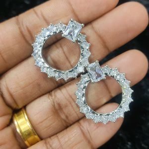 Amrican Diamond Earring New