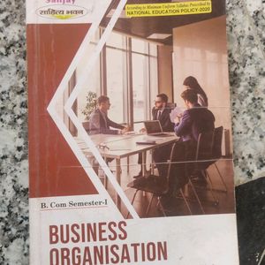 Business Organisation (B.Com)