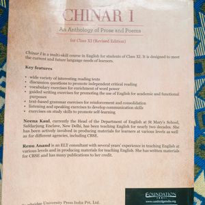 English Book CHINAR I