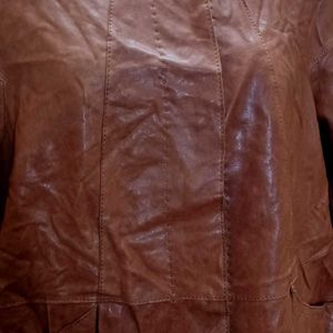 VTG 80s Anne Klein Leather Jkt