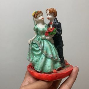 hard silicon rubber wedding couple