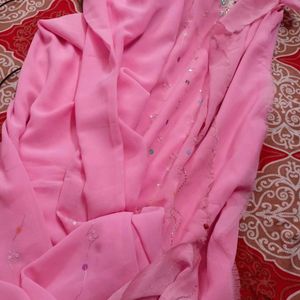 Pink Saree