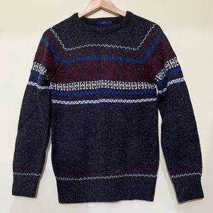 Vintage Style Knitted Unisex Cardigan