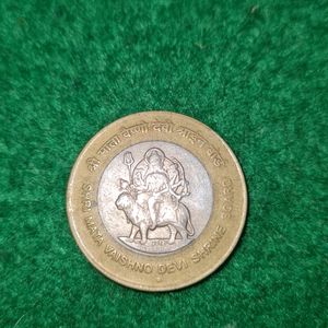 Coin 10rs SHRI MATA VASHNO DEVI SHRINE