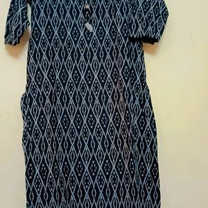 Black Like New Kurta