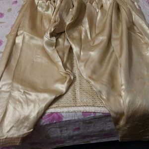 Golden Patiyala Suit