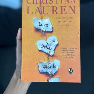 Love And Other Words By Christina Lauren (Not OG)