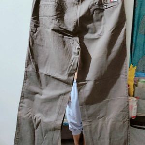 Greyish Brown Jeans Trousers