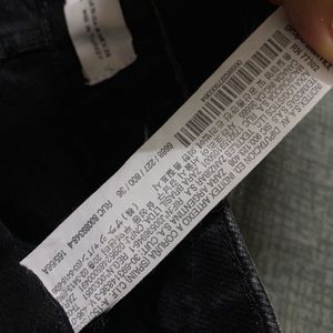 Black ZARA denims