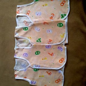 Cute Baby Shirts (Pack Of 3) For 0-3 Month