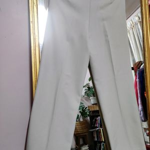 Luxe cream Trousers