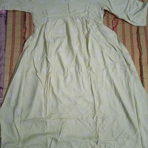 A Line Cotton Kurta