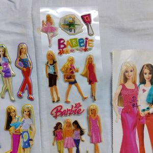 Barbie Stickers Assorted