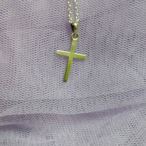 Pure Silver Cross Pendant