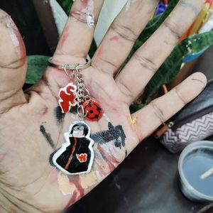 Anime Itachi  Key Chain ,Anime Art