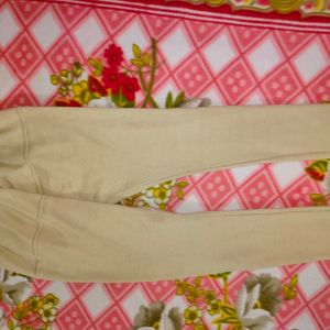 Winter Beige Colour Leggings