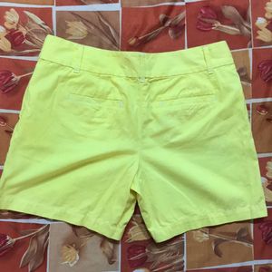 Yellow Shorts For Women