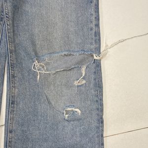 h&m wide leg jeans high waist