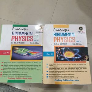 pradeep fundamental physics class 12th book