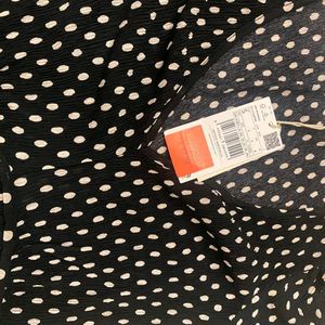 Pretty MANGO Black Polka Dot Dress