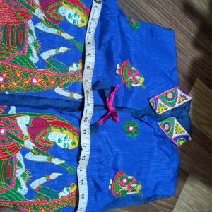 Blue Garba Jacket