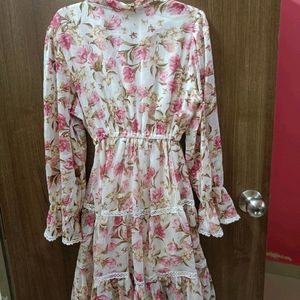 Floral One Piece Frock... Free Size