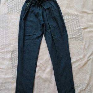 Ruffle Denim Jeans