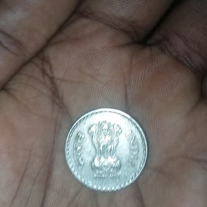 5 rupees coin    scene 2000