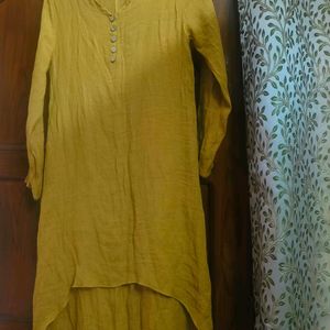 Yellow Straight One Piece for Women