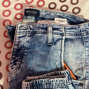 Denim cargo Jeans