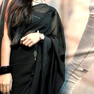 Black Saree