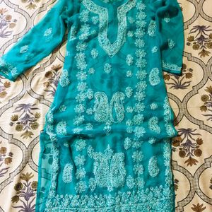 CHIKANKARI KURTI