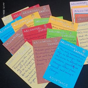 Handmade Archangel Message Cards
