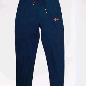 nfcm. Navy Blue Track Pants With Pocket Zip
