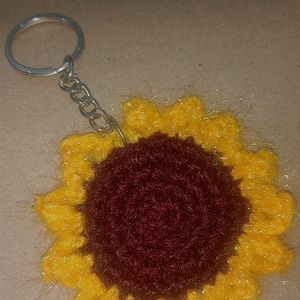 Sunflower Key Chain