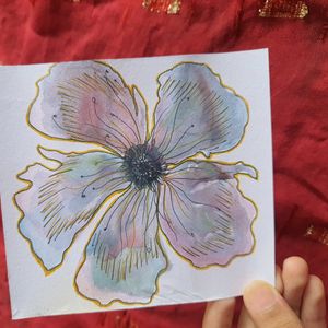 flower water color painting 💖