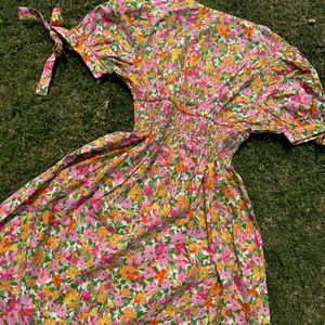 Cottage Core Floral Summer New Dress