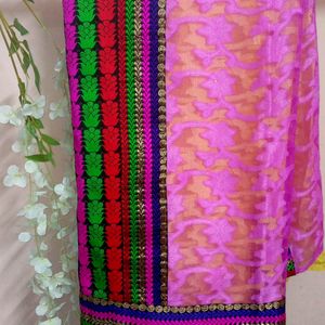 Women's Multicolour Saree