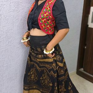 Navratri Skirt Soft Broket