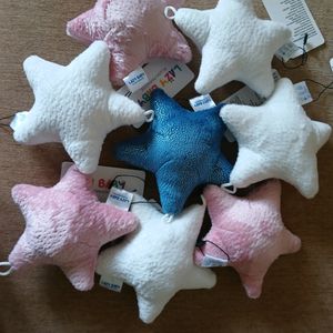 8 Colorful Soft Stars