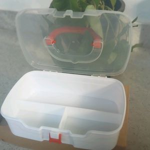 3Compartment Medical Box, 1 Piece, Indoor Outdoor