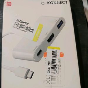 New Portronics C Konnect Usb Hdmi Adapter