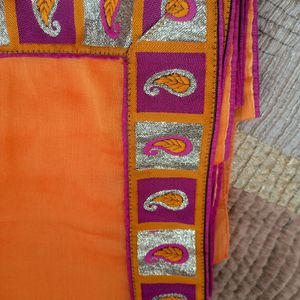 2 Sarees With One Blouse