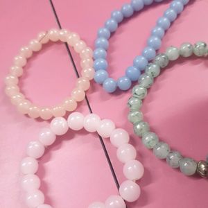 cute pastel beaded bracelets!!!