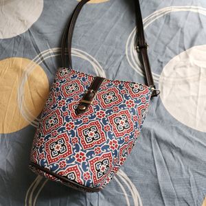 Kalamkari Design Sling Bag