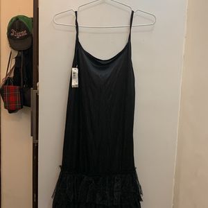 Party Black Dress With Tag