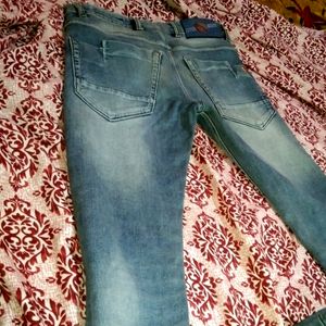 Sky Blue Jeans High Quality