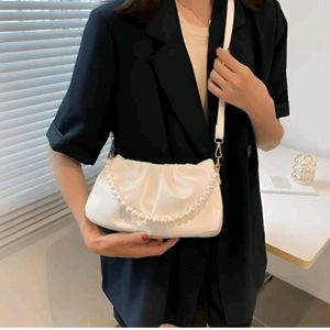 White Classy Sling Bag