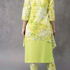 Anouk Kurta Pant Ethnic Jacket Set